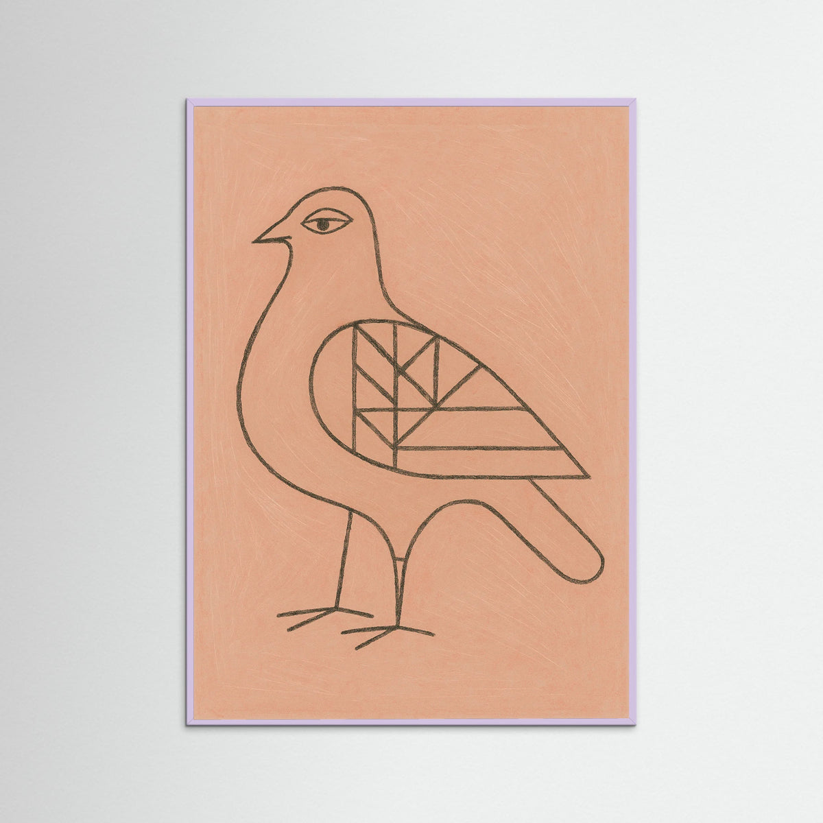 Lilac Wood Reflective Poise