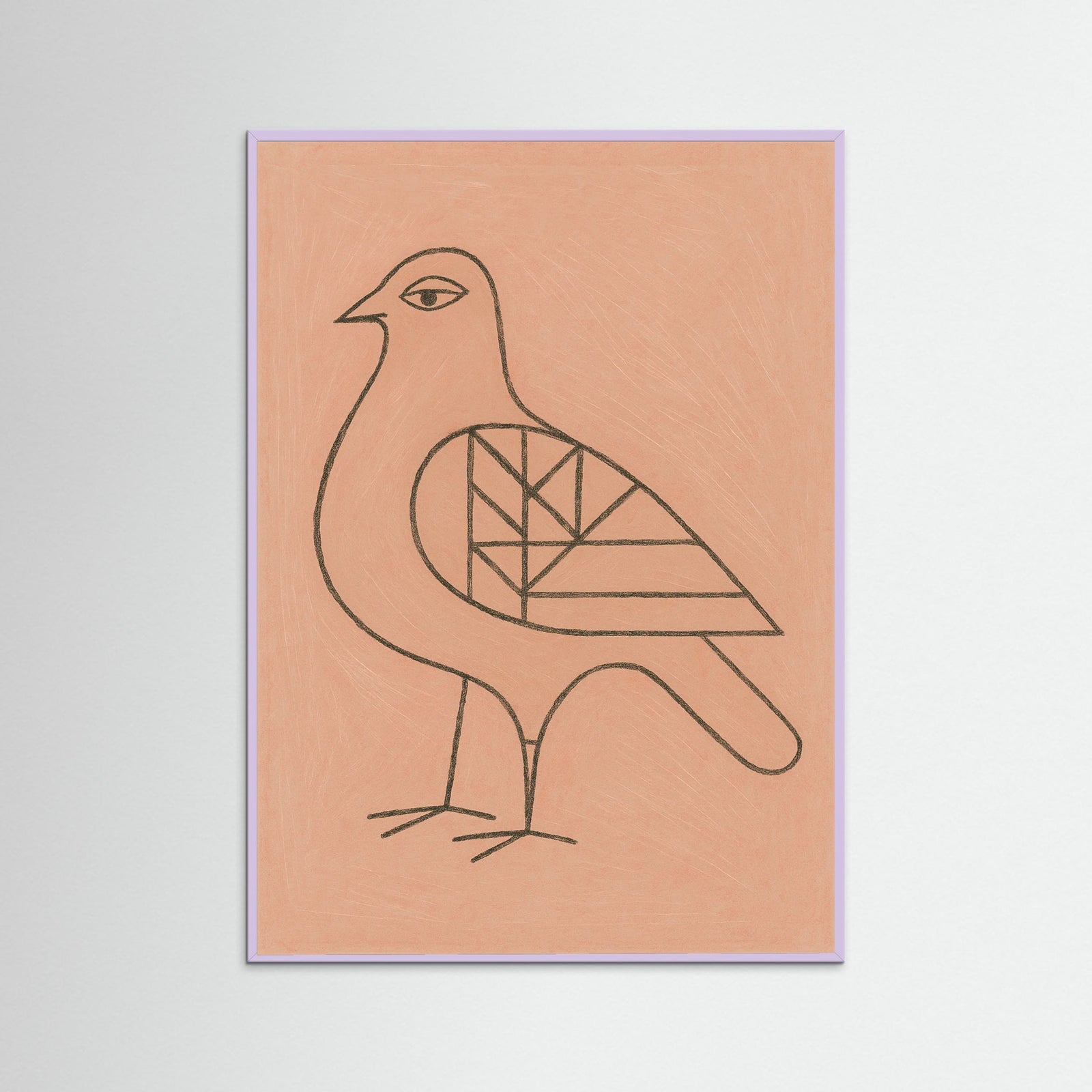 Lilac Wood Reflective Poise