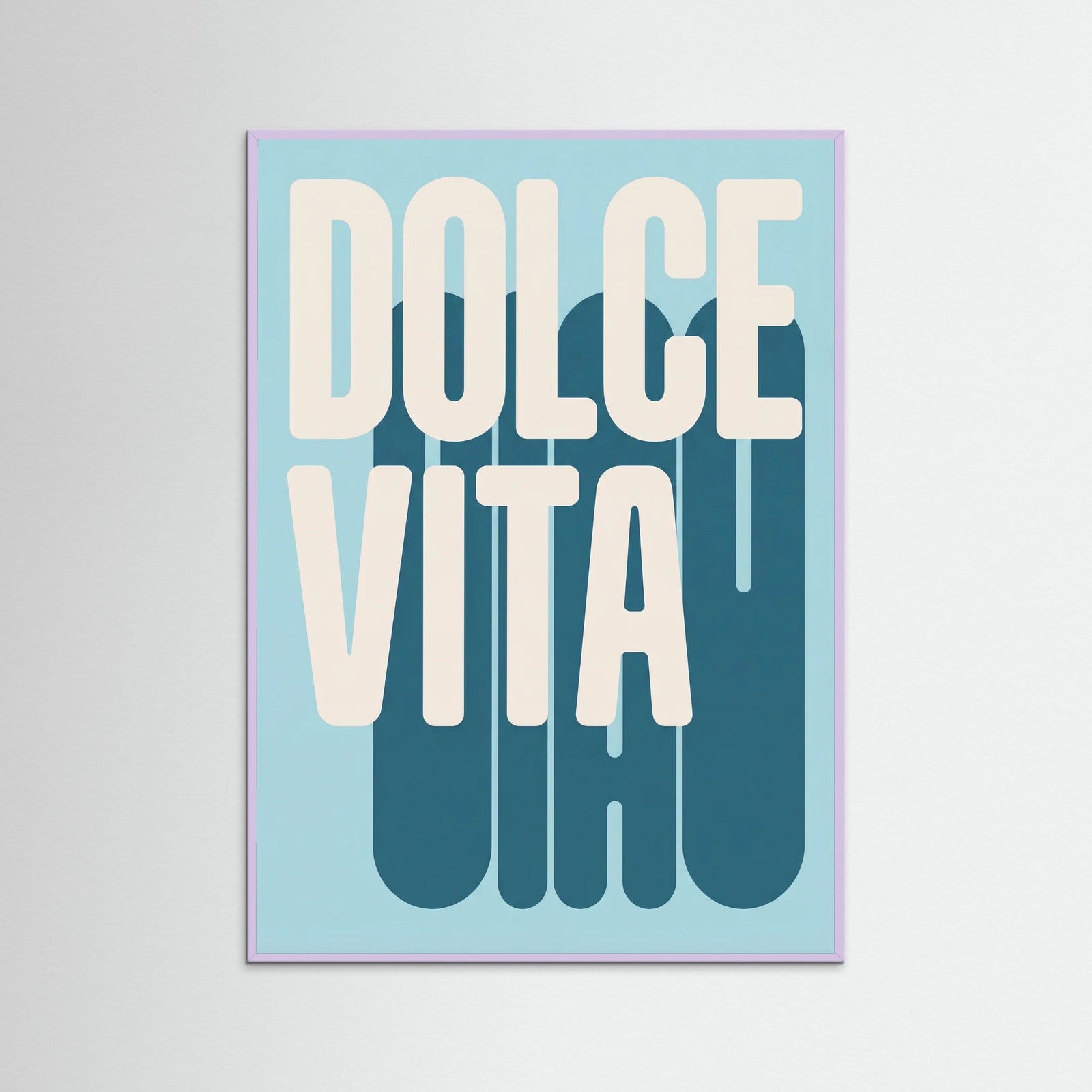 Lilac Wood Retro Ciao Bella