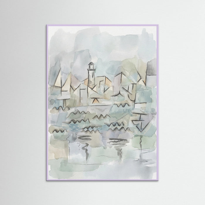 Lilac Wood Rhine Waterscape
