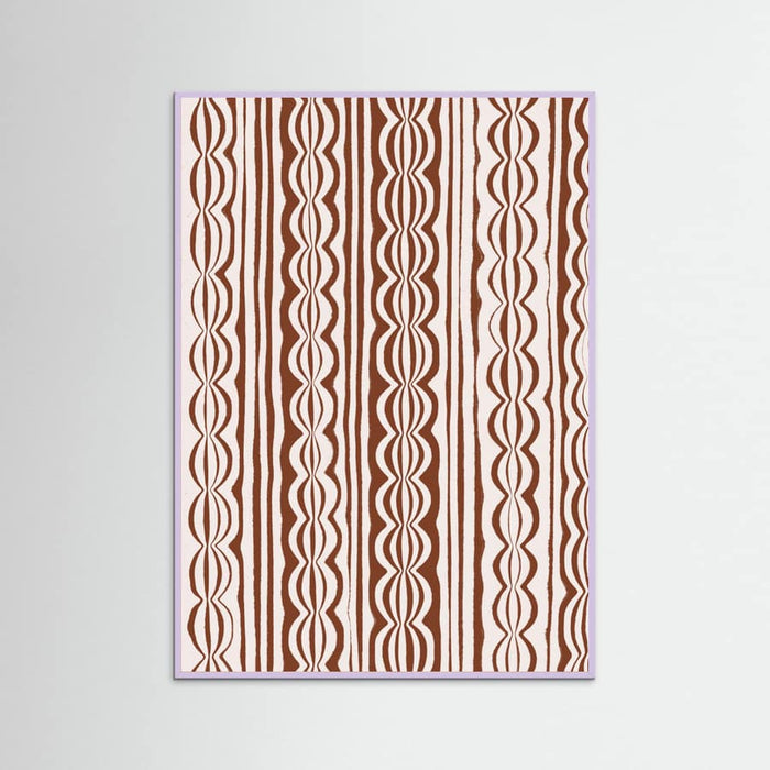 Rhythmic Waves Poster – poster and art print