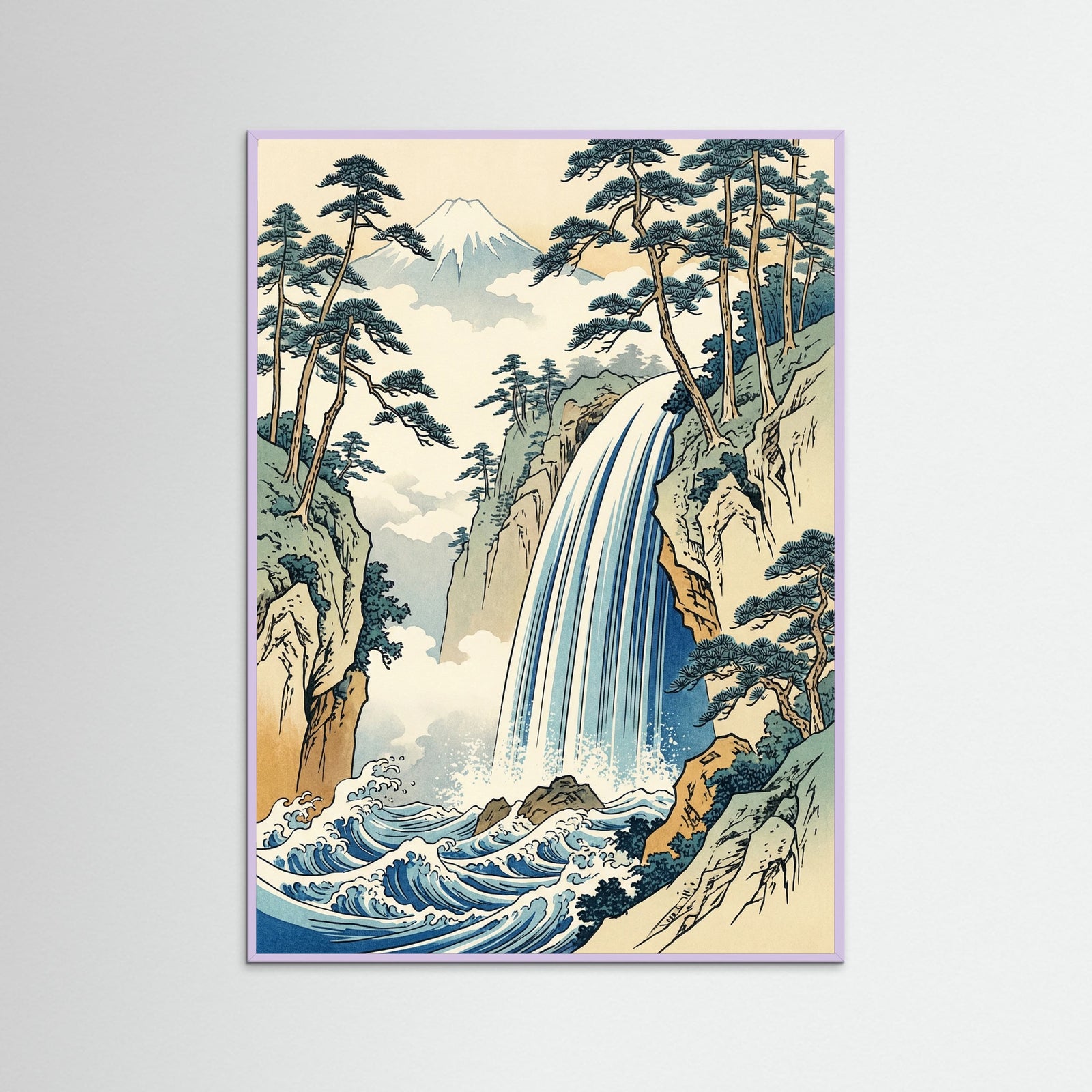 Lilac Wood Roaring Waves Fuji