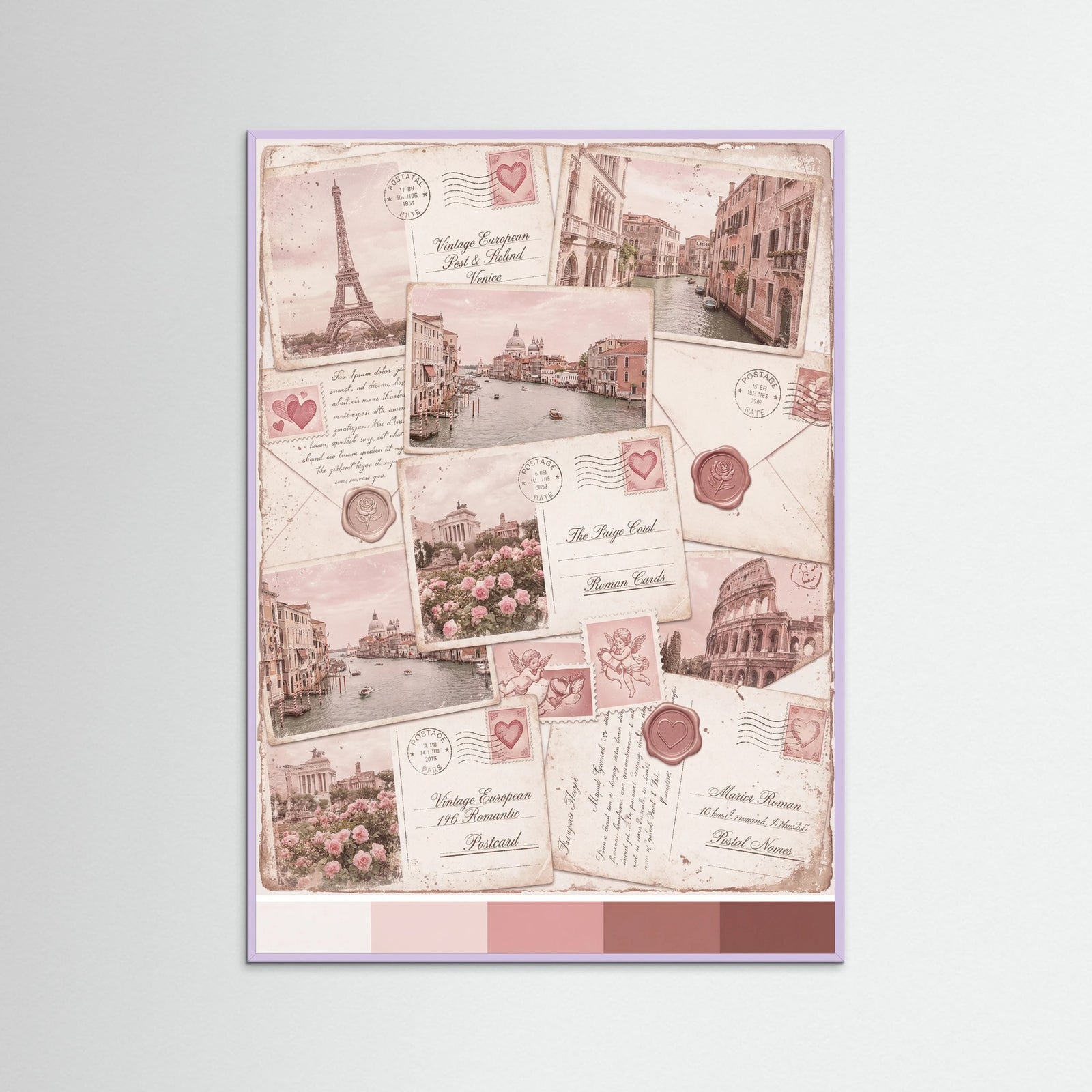 Lilac Wood Romantic Mementos