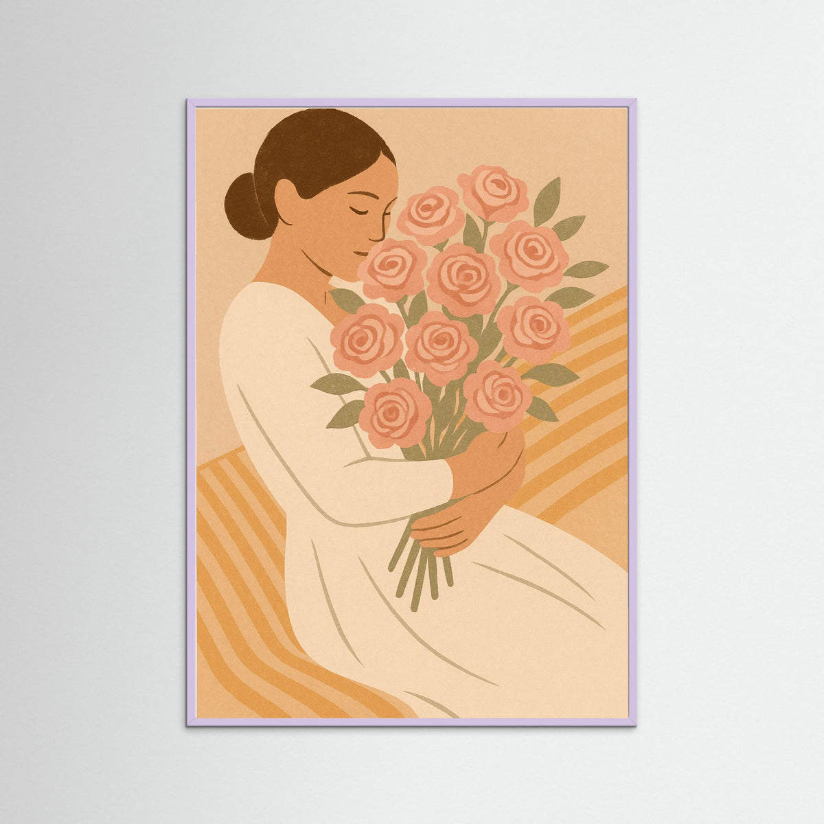 Lilac Wood Rosy Embrace