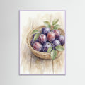 Lilac Wood Rustic Grape Abundance