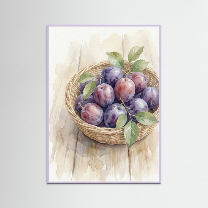Lilac Wood Rustic Grape Abundance