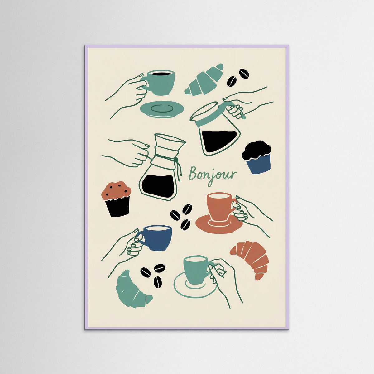 Lilac Wood Sant Toast