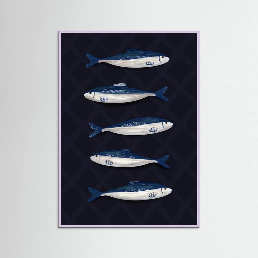 Affiche Sardines – affiche et impression d’art