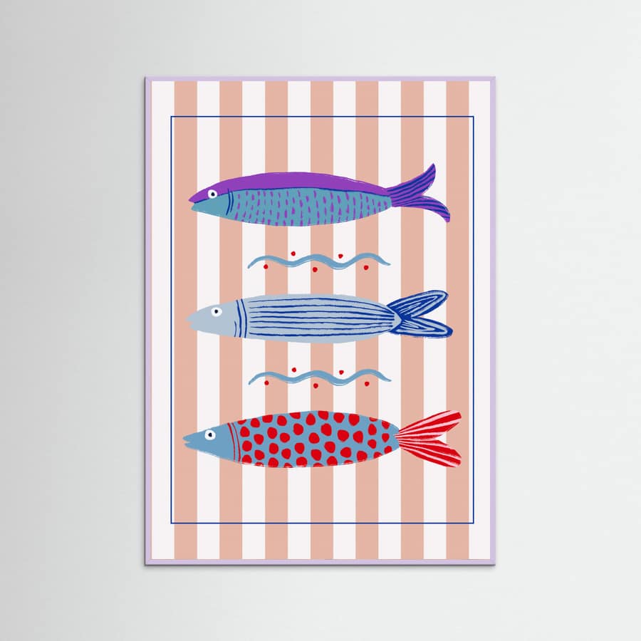 Sardines Poster – poster and art print