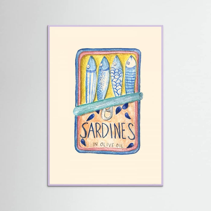 Sardines Poster – Poster und Kunstdruck