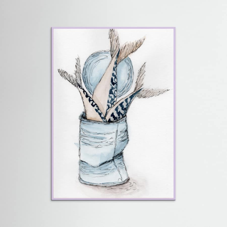 Sardines in a can Poster – poster and art print