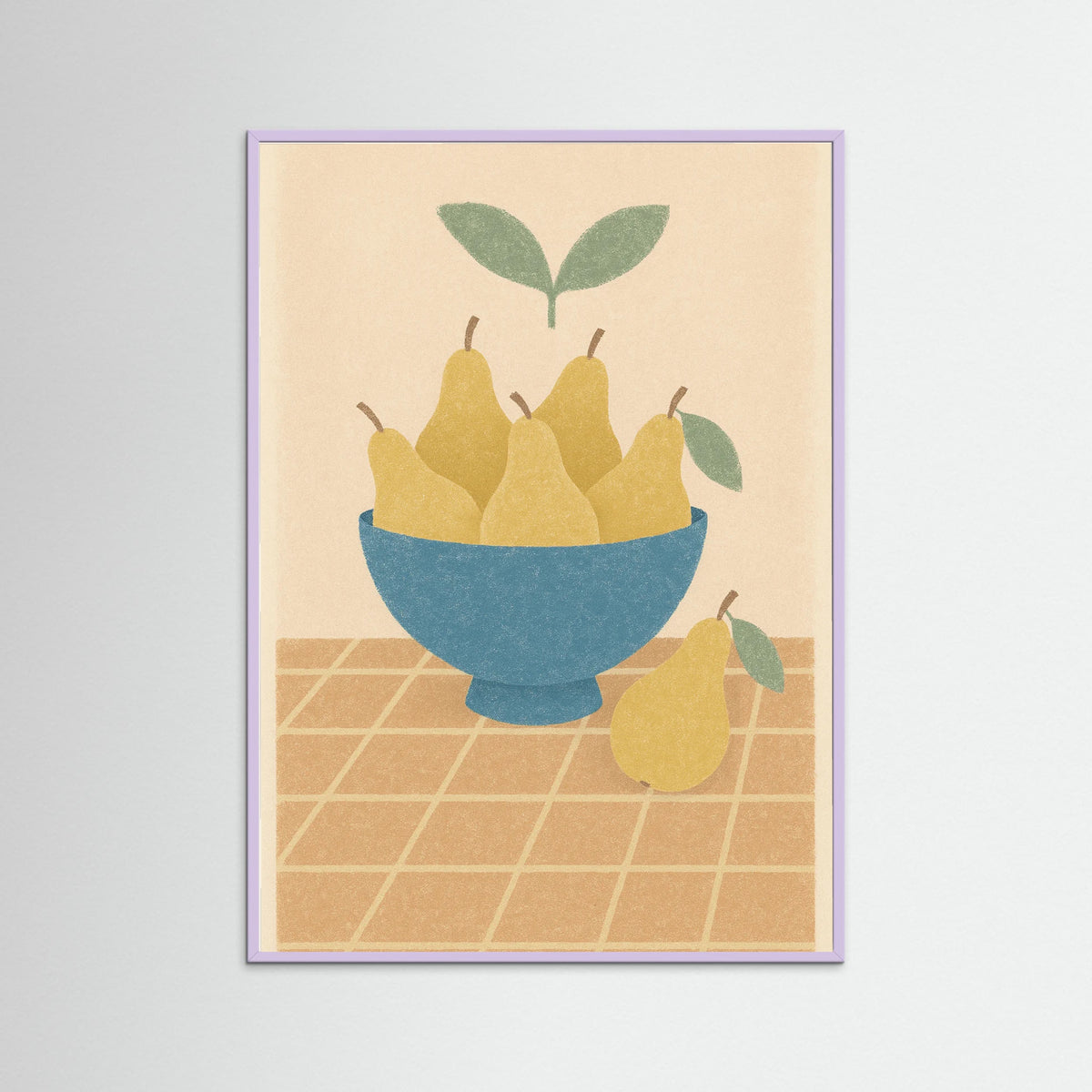 Lilac Wood Scarlet Bouquet Vase