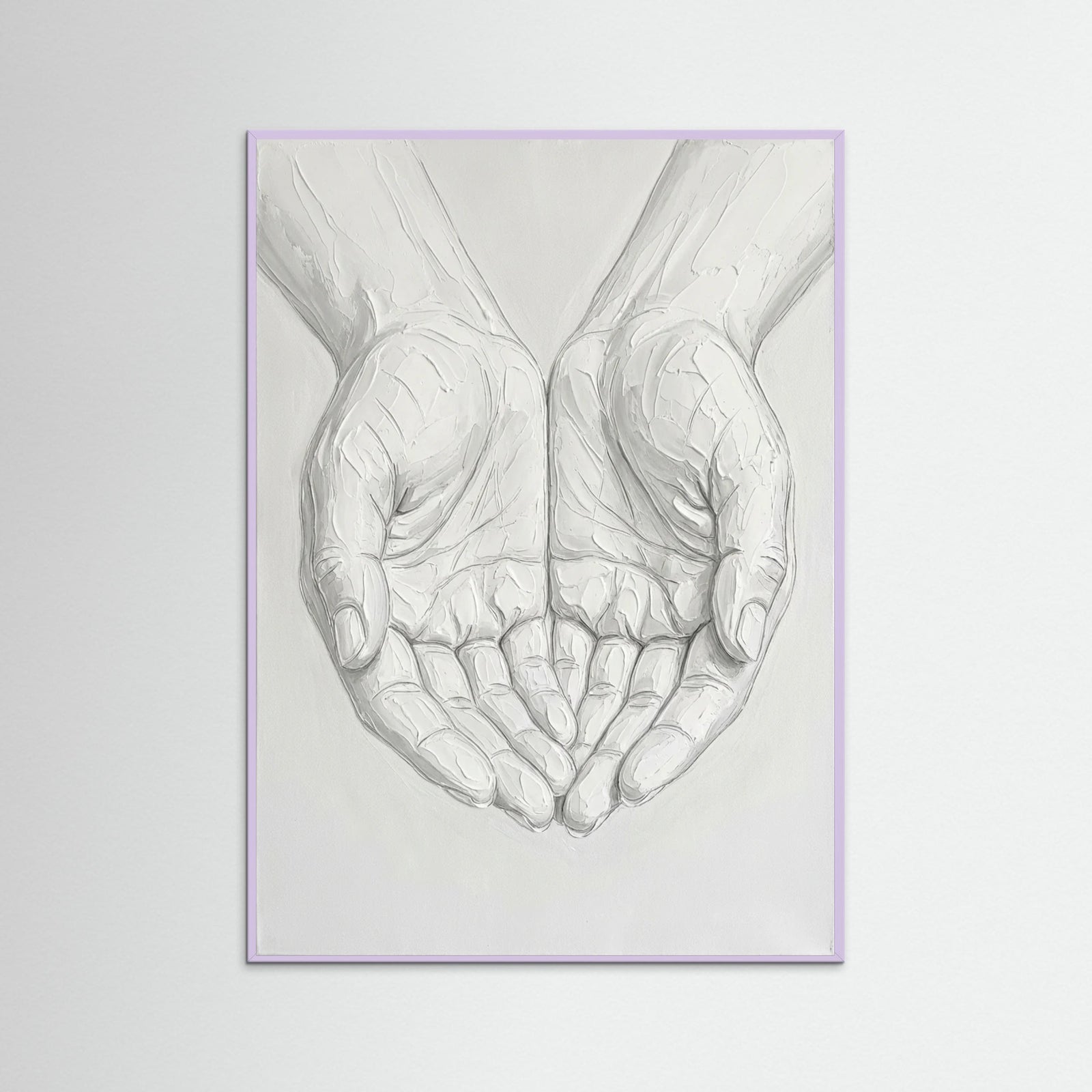 Lilac Wood Sculpted Back