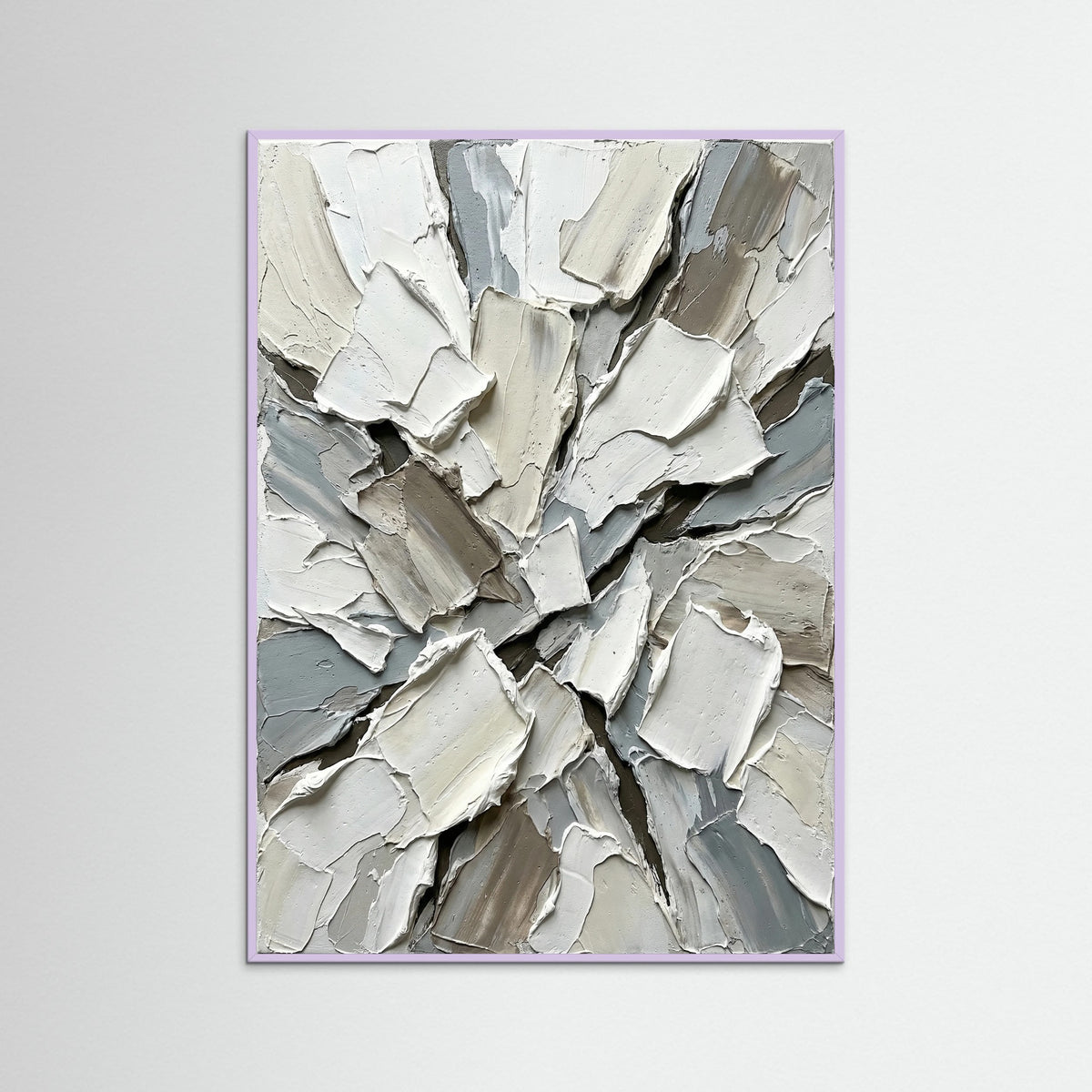 Lilac Wood Sculpted Whites