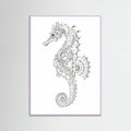 Seahorse 3 Poster – plakat og kunsttryk