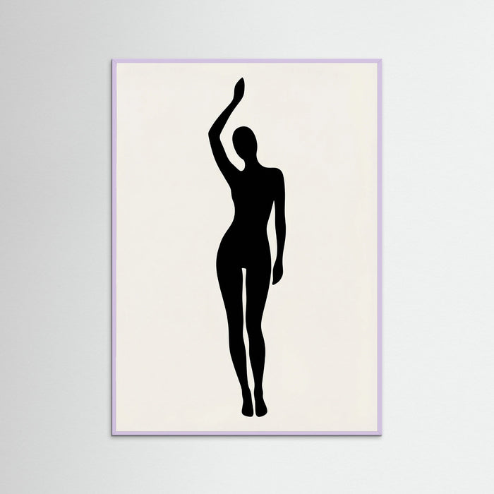 Lilac Wood Seated Form