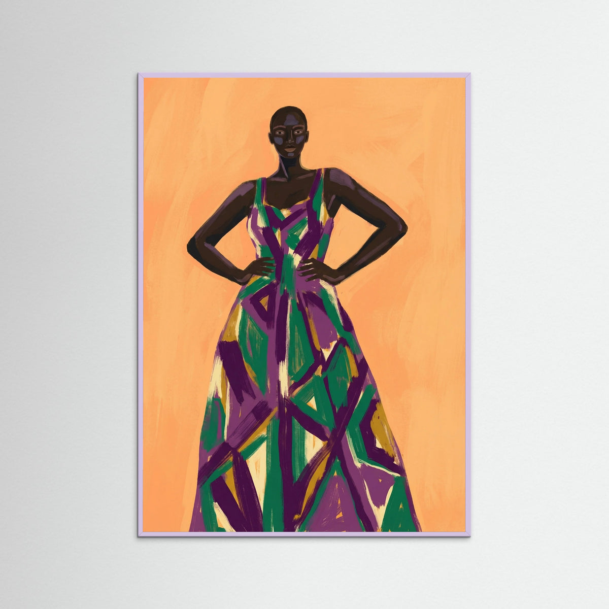 Lilac Wood Seated Harmony