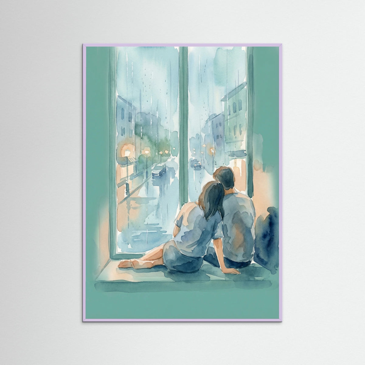 Lilac Wood Serene Embrace