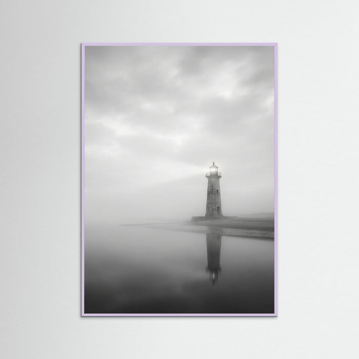 Lilac Wood Serene Reflection