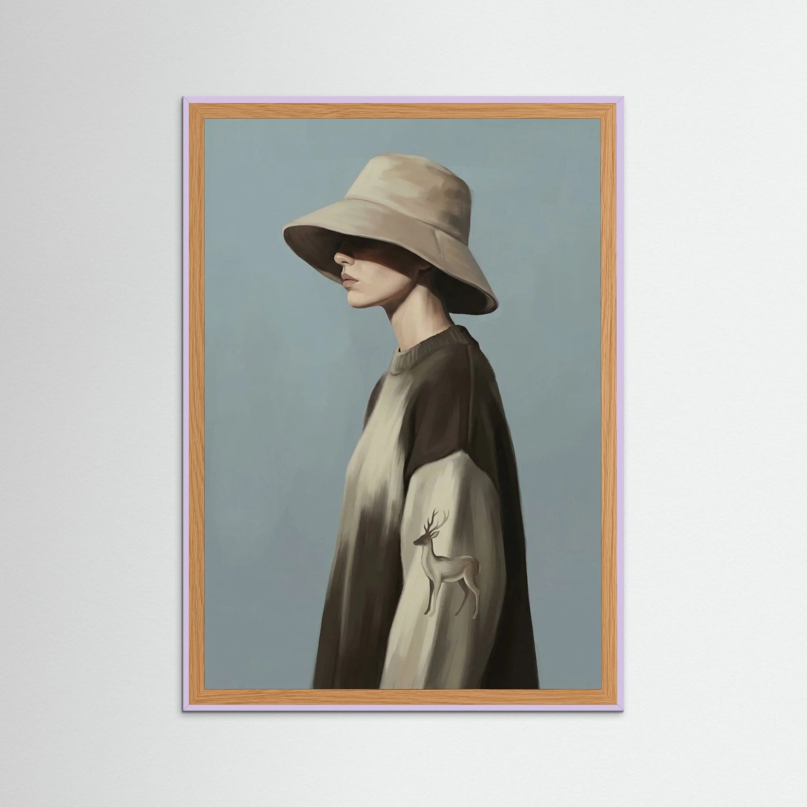 Lilac Wood Shaded Cow