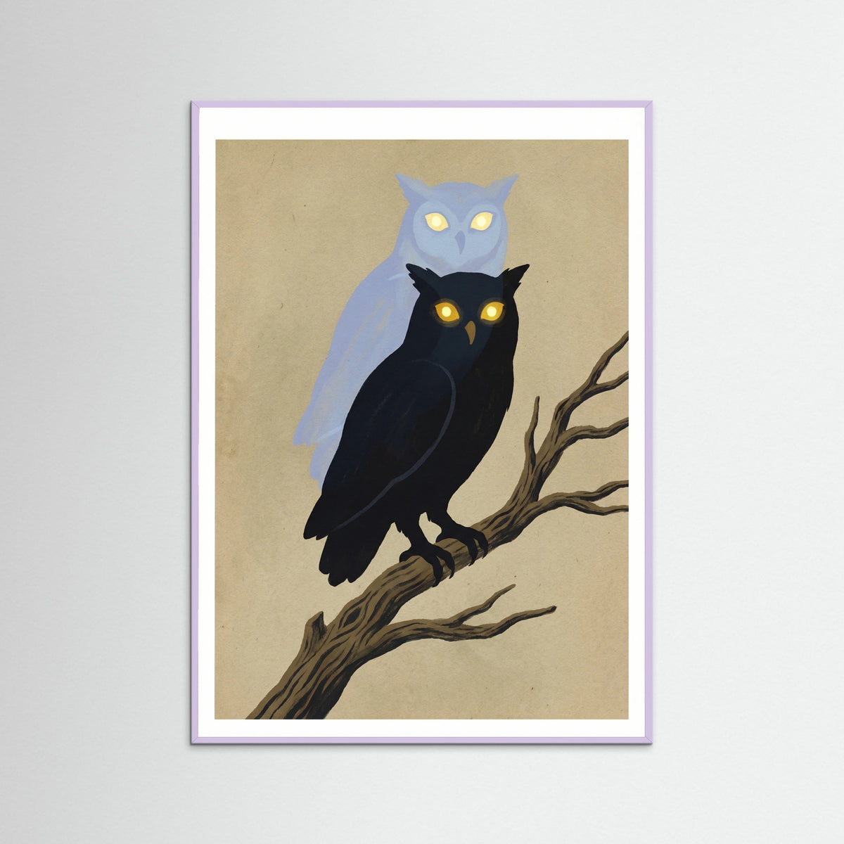 Lilac Wood Shadow Cats