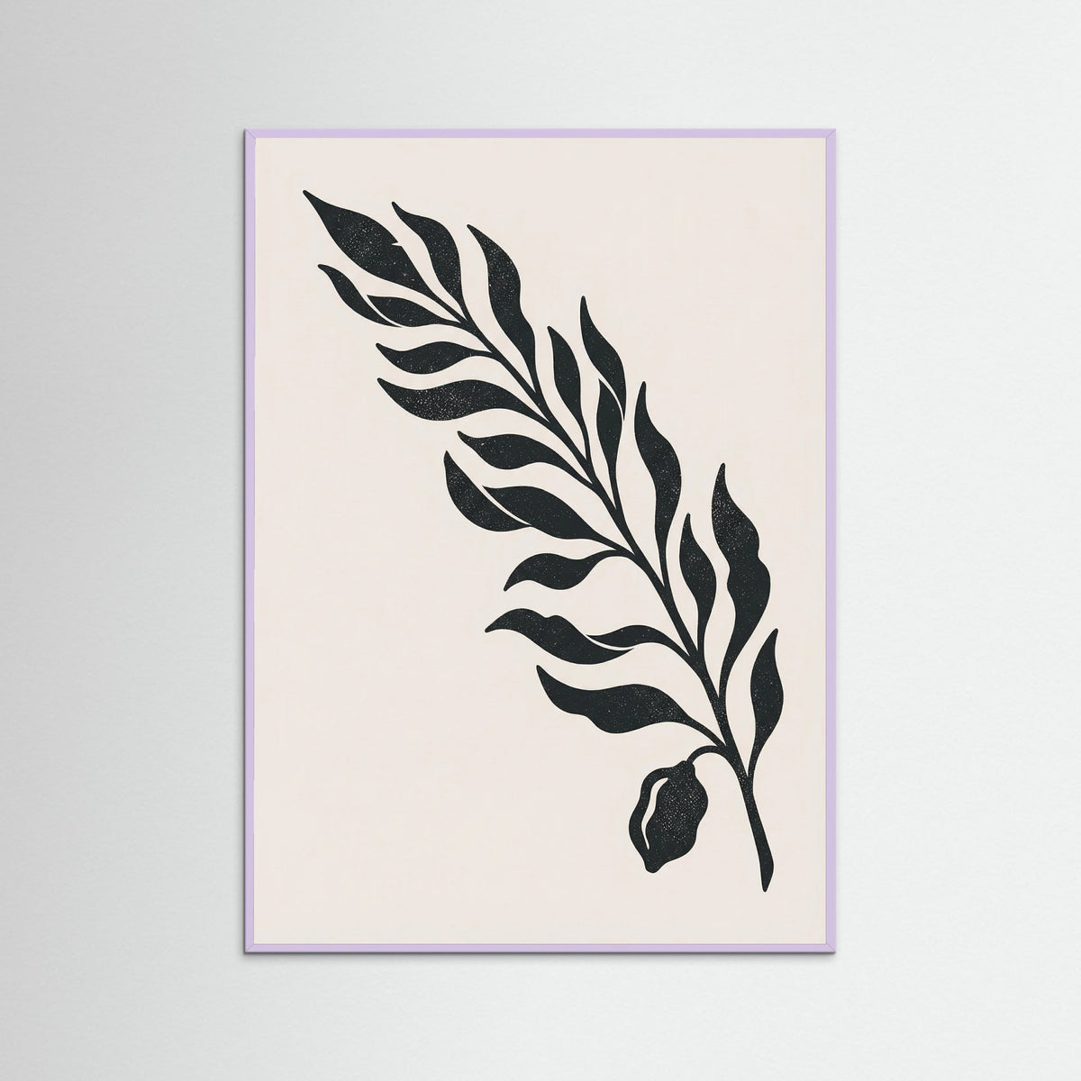 Lilac Wood Shadow Vase