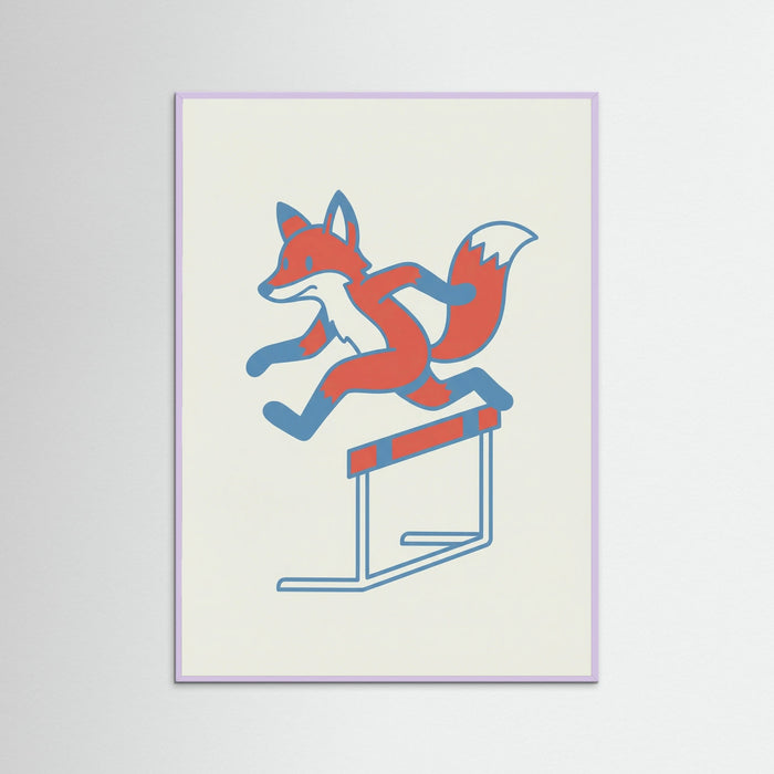 Skater Cat Brave – poster and art print