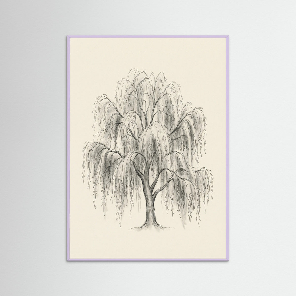 Lilac Wood Sketched Sentinels