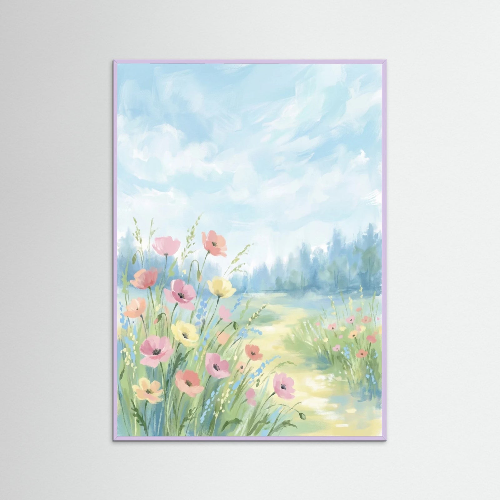 Lilac Wood Sky Bloom