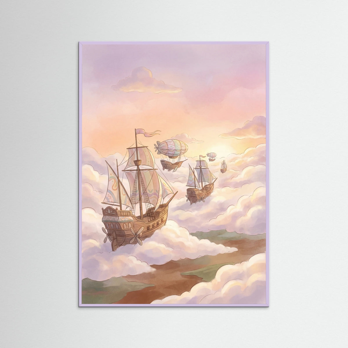 Lilac Wood Skyward Journey