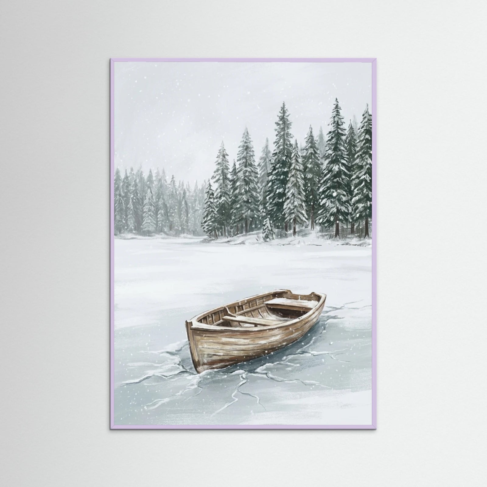Lilac Wood Snowy Retreat
