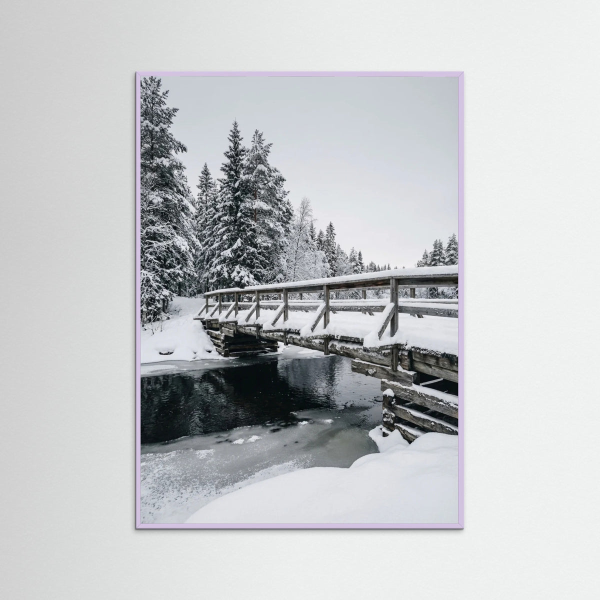 Lilac Wood Snowy Sanctuary