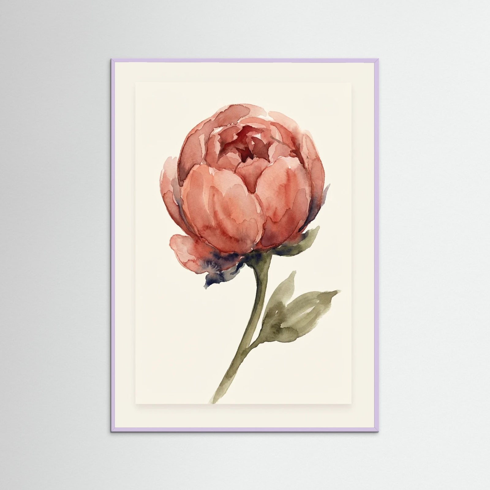 Lilac Wood Soft Crimson Bloom