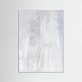 Soft Muted Gray Brushstrokes Poster – Poster und Kunstdruck
