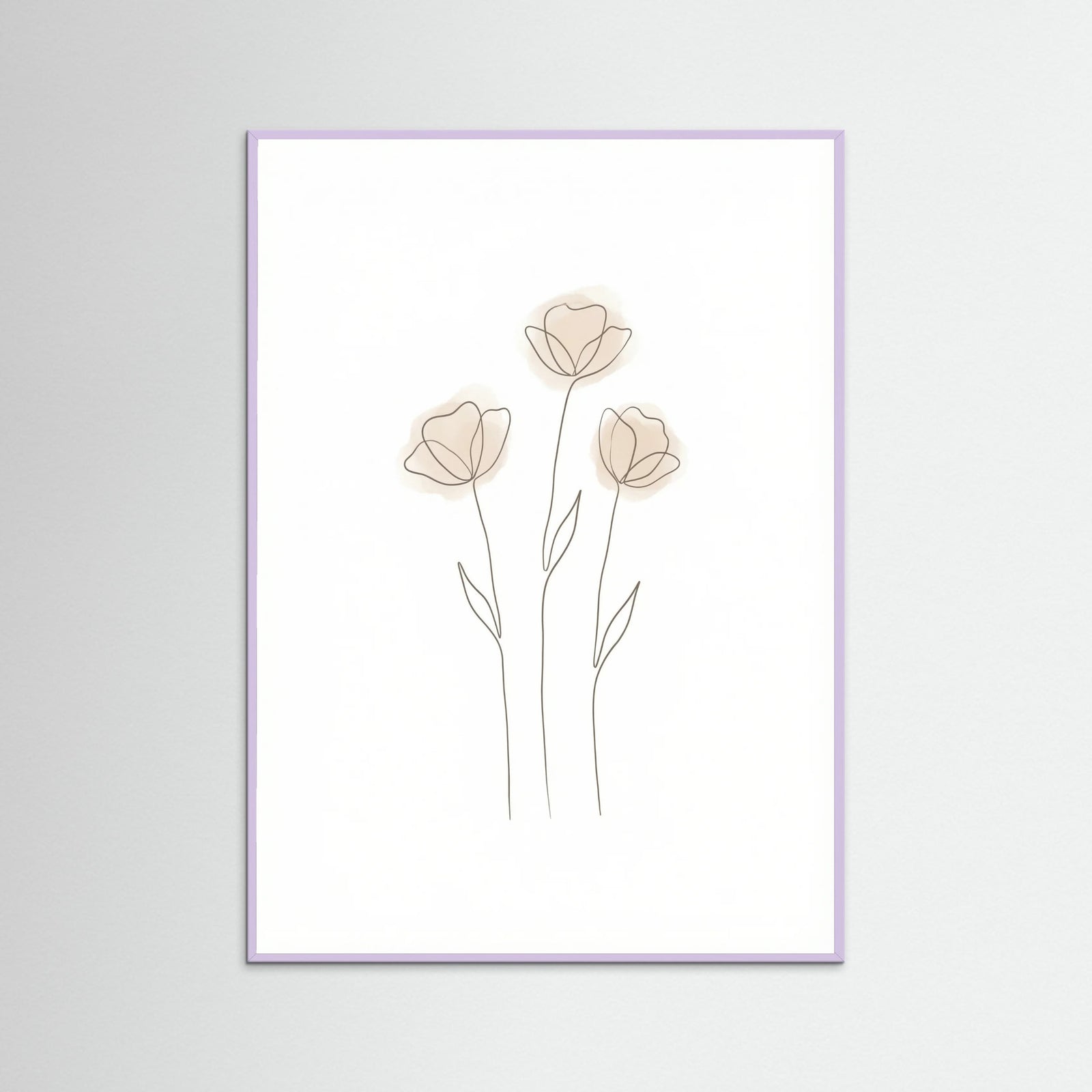 Lilac Wood Soft Petal Sketch