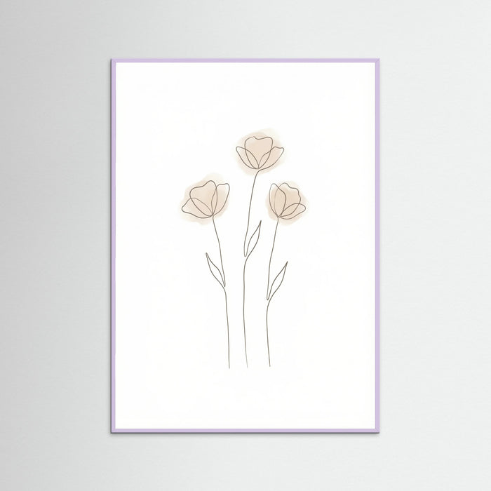 Lilac Wood Soft Petal Sketch