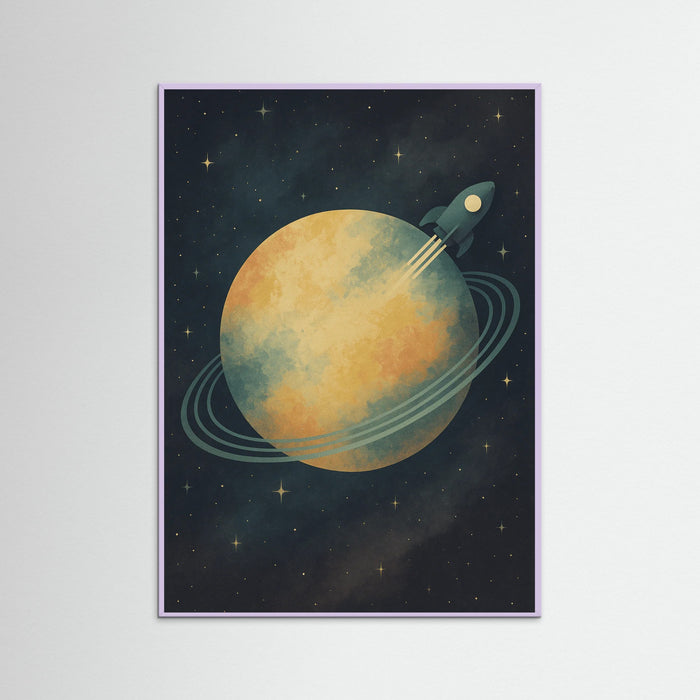 Lilac Wood Space Exploration