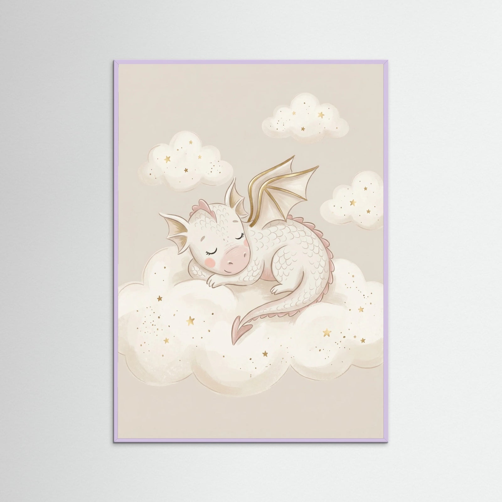 Lilac Wood Sparkling Unicorn Dream