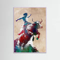 Plakat Sport Rodeo 1 – plakat i druk artystyczny