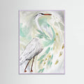 Spring Egret Poster – poster och konsttryck