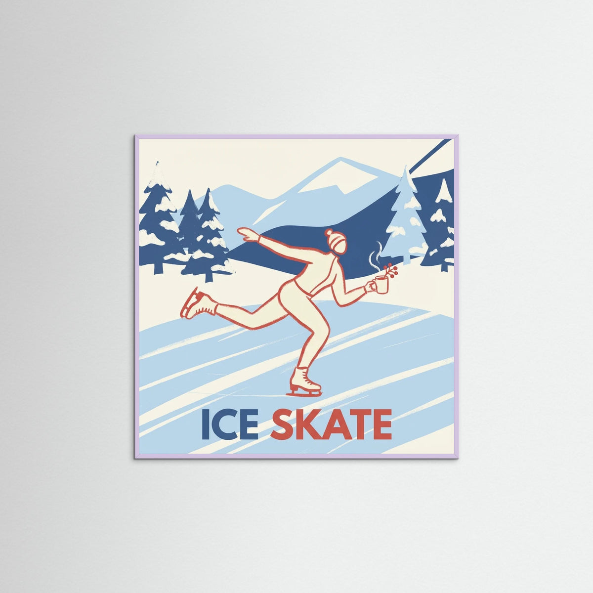 Lilac Wood Square Aprs Chalet