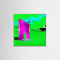 Lilac Wood Square Digital Gaze