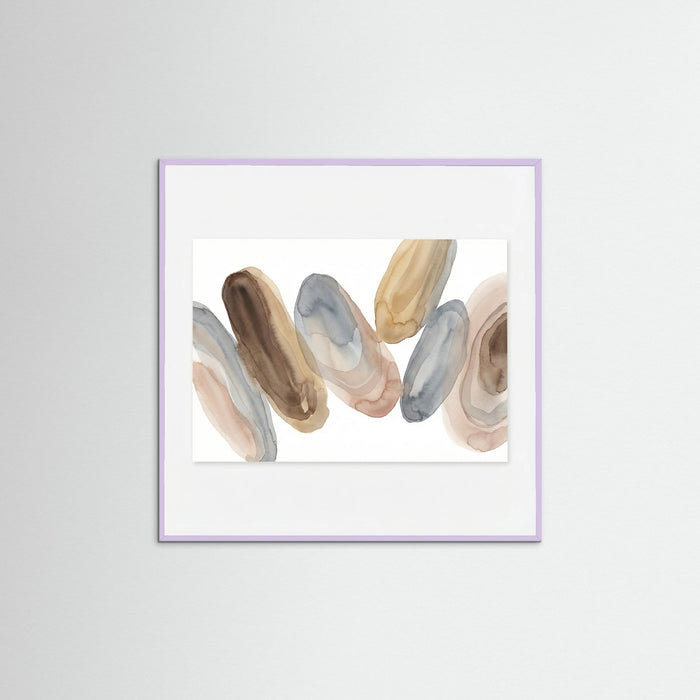 Lilac Wood Square Echoing Layers