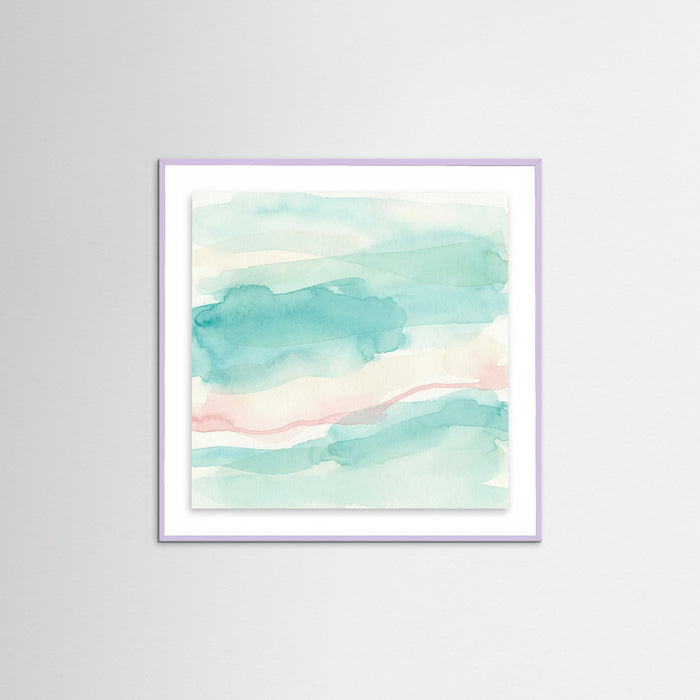 Lilac Wood Square Emerald Softness