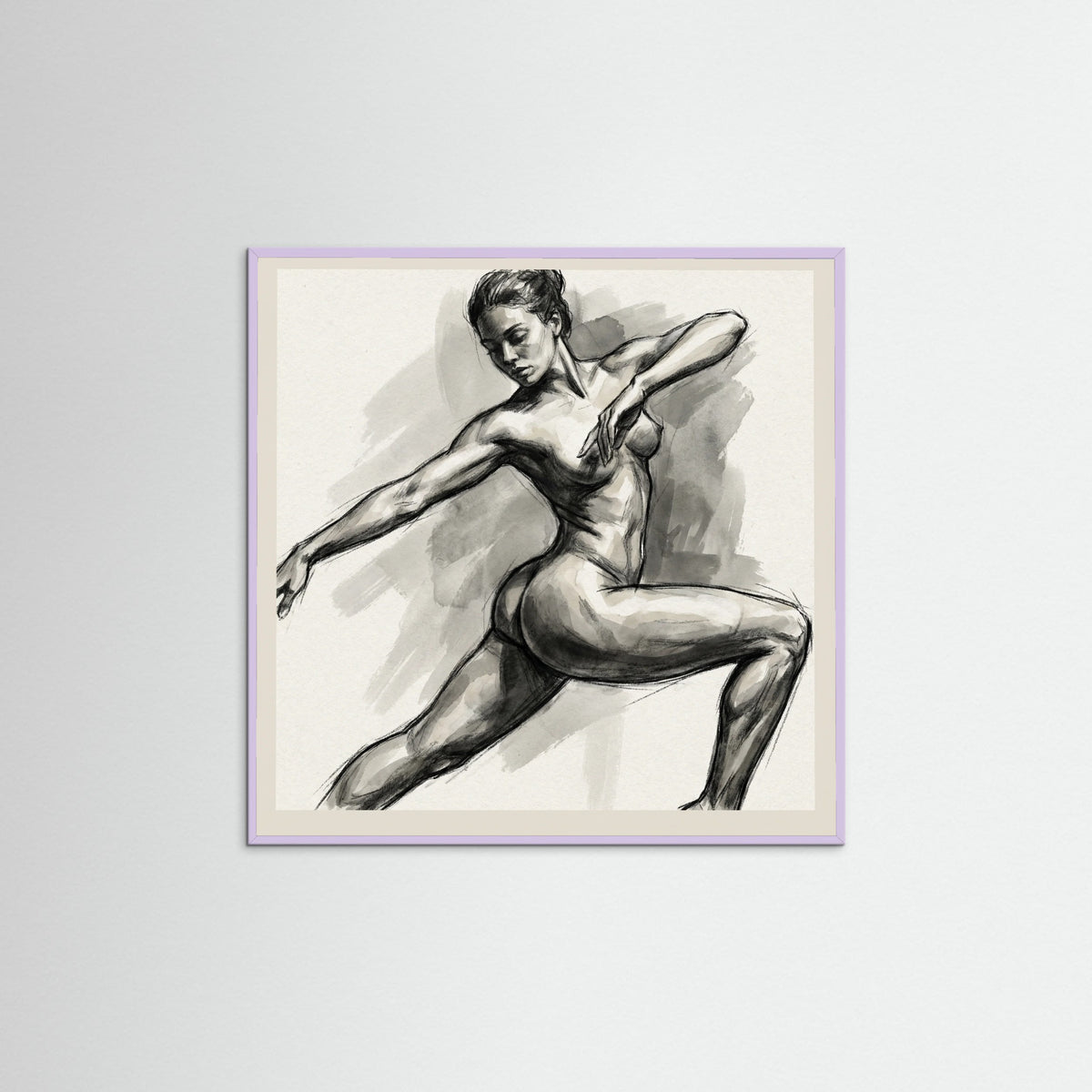 Lilac Wood Square Free Feminine Form