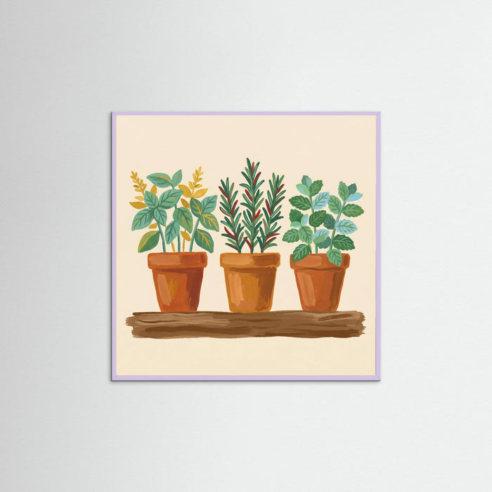 Lilac Wood Square Fruity Arrangement