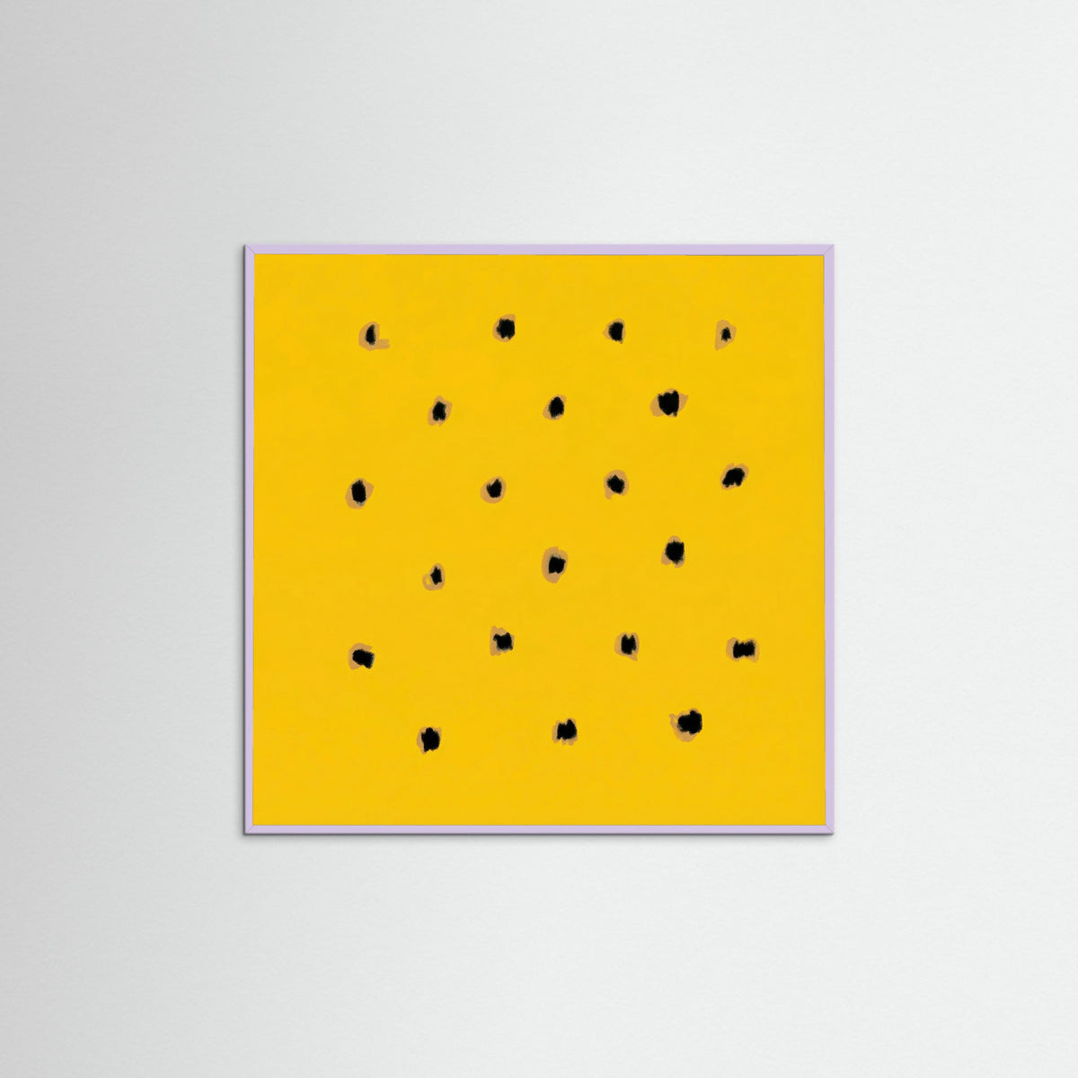 Lilac Wood Square Golden Speckles
