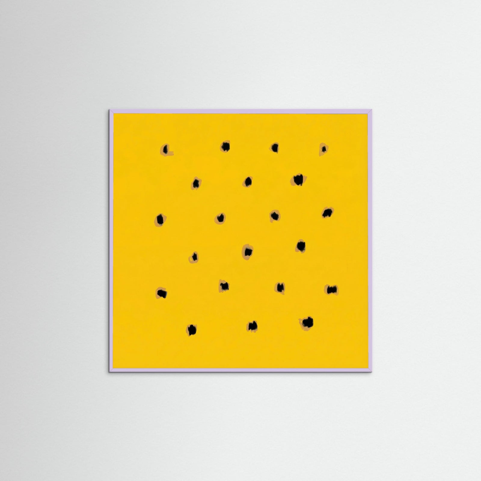 Lilac Wood Square Golden Speckles