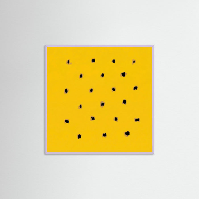Lilac Wood Square Golden Speckles