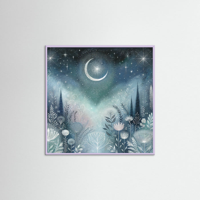 Lilac Wood Square Lunar Garden